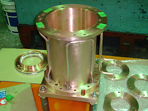 部品加工及び半田付け例